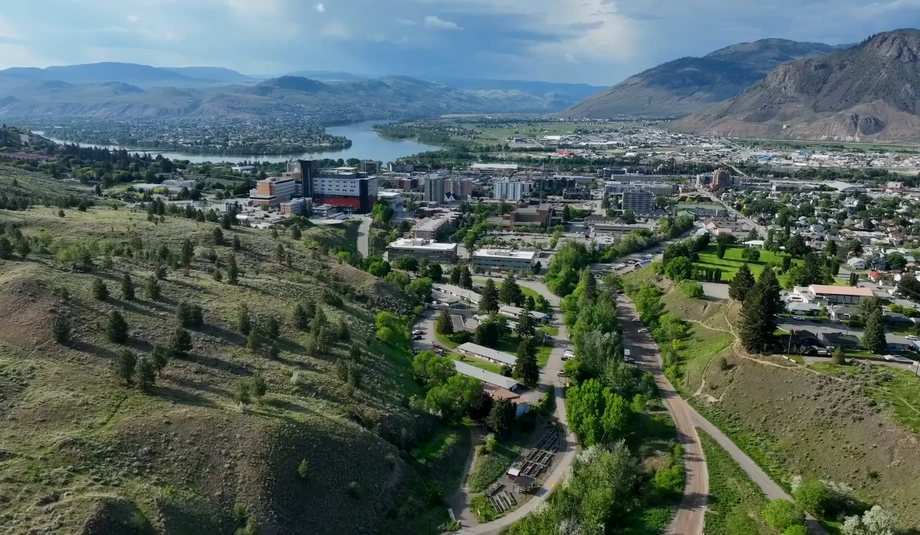 Kamloops cityscape — Urgent Clean serves all Kamloops neighbourhoods